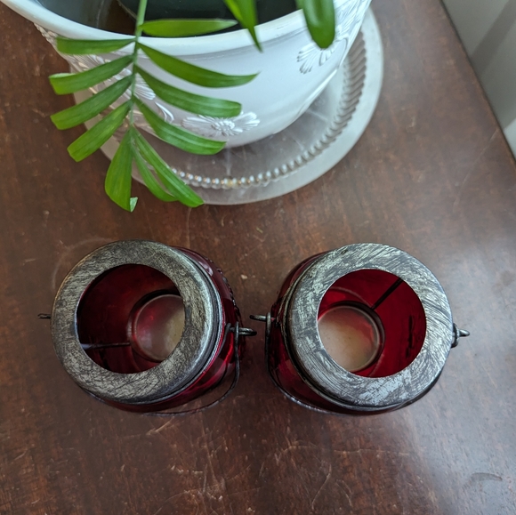 red Christmas jars - Picture 4 of 5